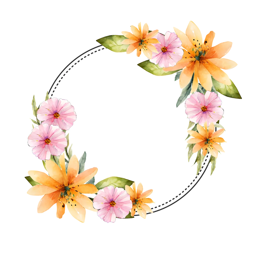 Free Transparent PNG Floral Frames that Enhance Your Designs with Elegance_9.webp